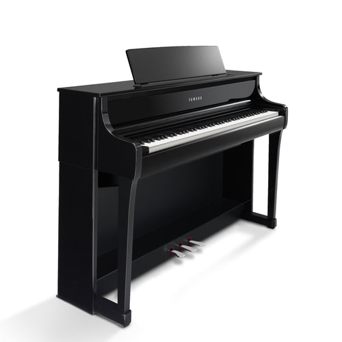 Yamaha Clavinova CLP-875 Digital Pianos - Polished Ebony, View 2