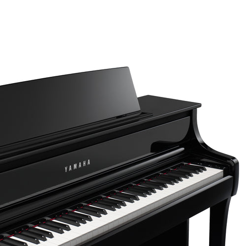 Yamaha Clavinova CLP-875 Digital Pianos - Polished Ebony, View 7