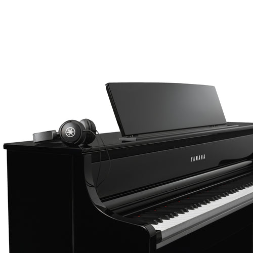 Yamaha Clavinova CLP-875 Digital Pianos - Polished Ebony, View 8