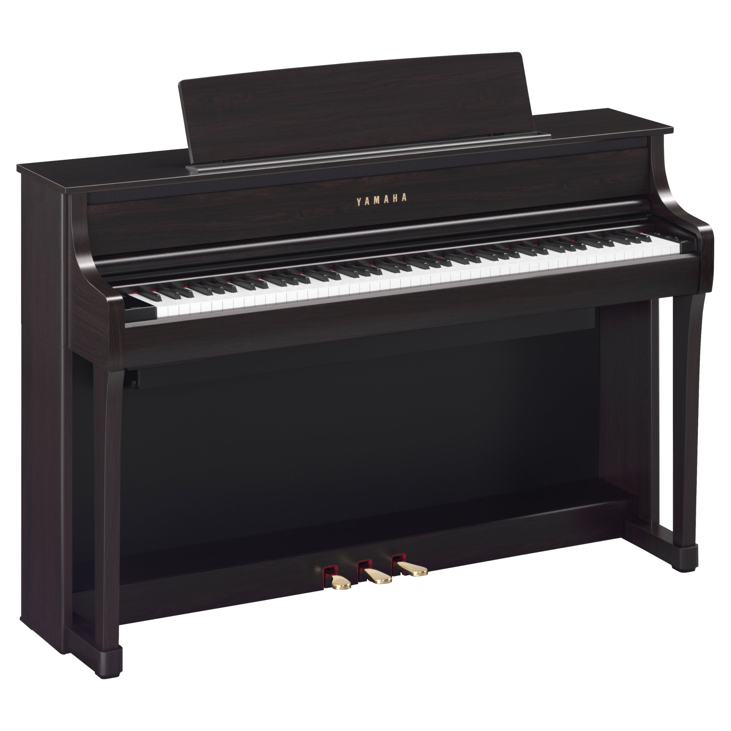 Yamaha Clavinova CLP-875 Digital Pianos - Rosewood, View 2