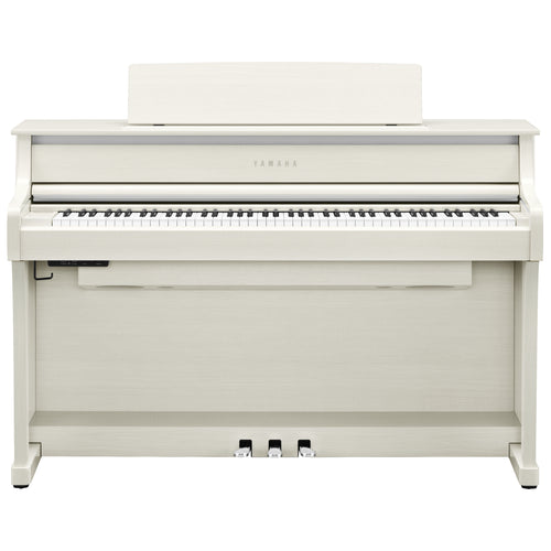 Yamaha Clavinova CLP-875 Digital Pianos - White Birch, View 2