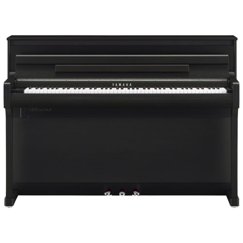 Front view of the Yamaha Clavinova CLP-885 Digital Piano - Matte Black
