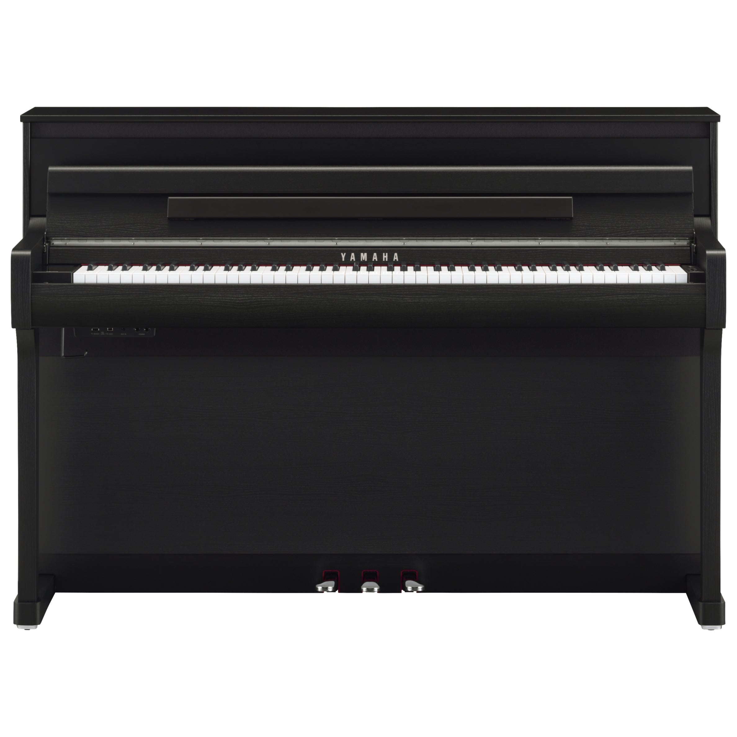 Front view of the Yamaha Clavinova CLP-885 Digital Piano - Matte Black