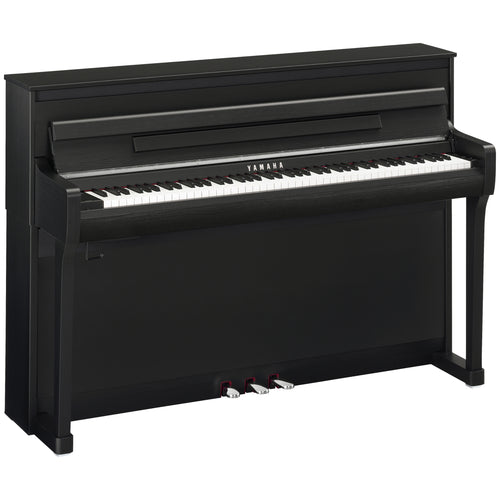 Angle view of the Yamaha Clavinova CLP-885 Digital Piano - Matte Black