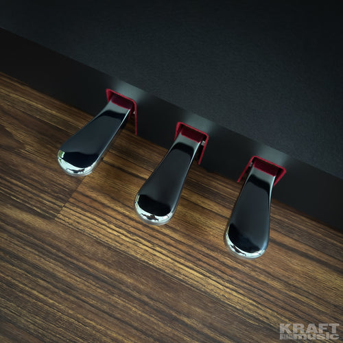 Yamaha Clavinova CSP-295 Digital Piano - Polished Ebony - pedals