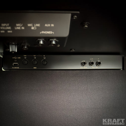 Yamaha Clavinova CSP-295 Digital Piano - Polished Ebony - inputs and outputs