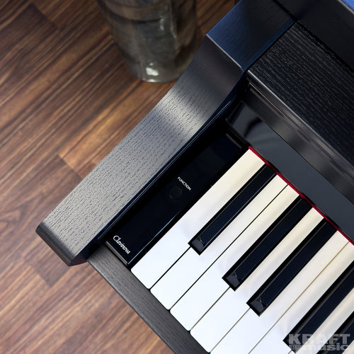 Yamaha Clavinova CSP-255 Digital Piano in a stylish living room - function button