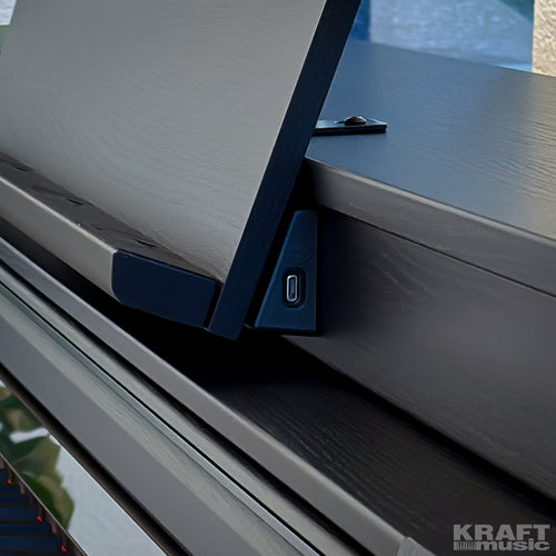 Yamaha Clavinova CSP-255 Digital Piano in a stylish living room - USB jack