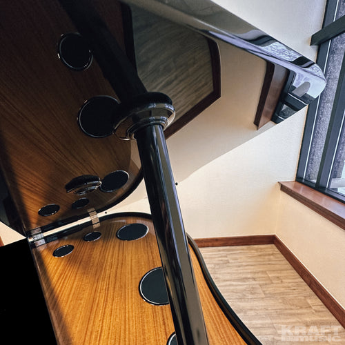 Yamaha Clavinova CSP-295GP Digital Grand Piano - Polished Ebony - lid brace