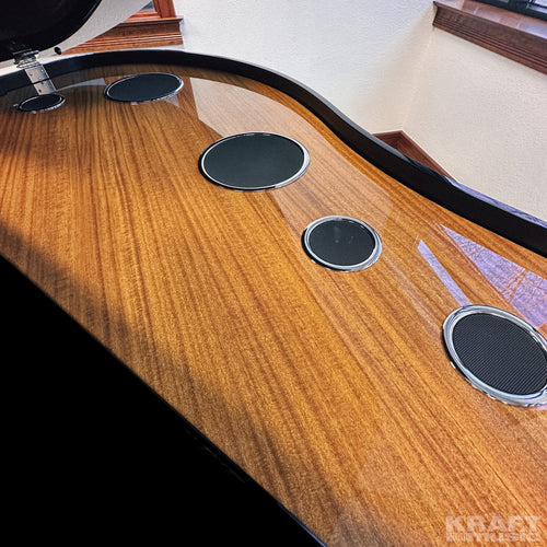 Yamaha Clavinova CSP-295GP Digital Grand Piano - Polished Ebony - under the lid