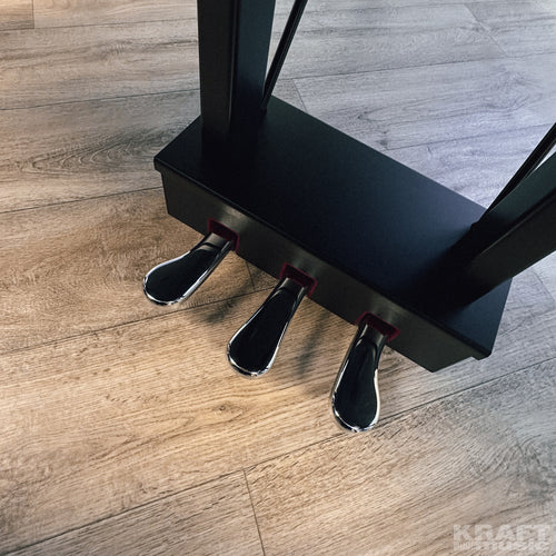 Yamaha Clavinova CSP-295GP Digital Grand Piano - Polished Ebony - pedals