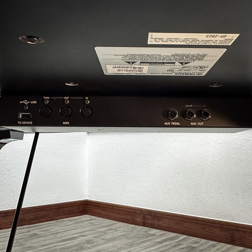 Yamaha Clavinova CSP-295GP Digital Grand Piano - Polished Ebony - inputs and outputs