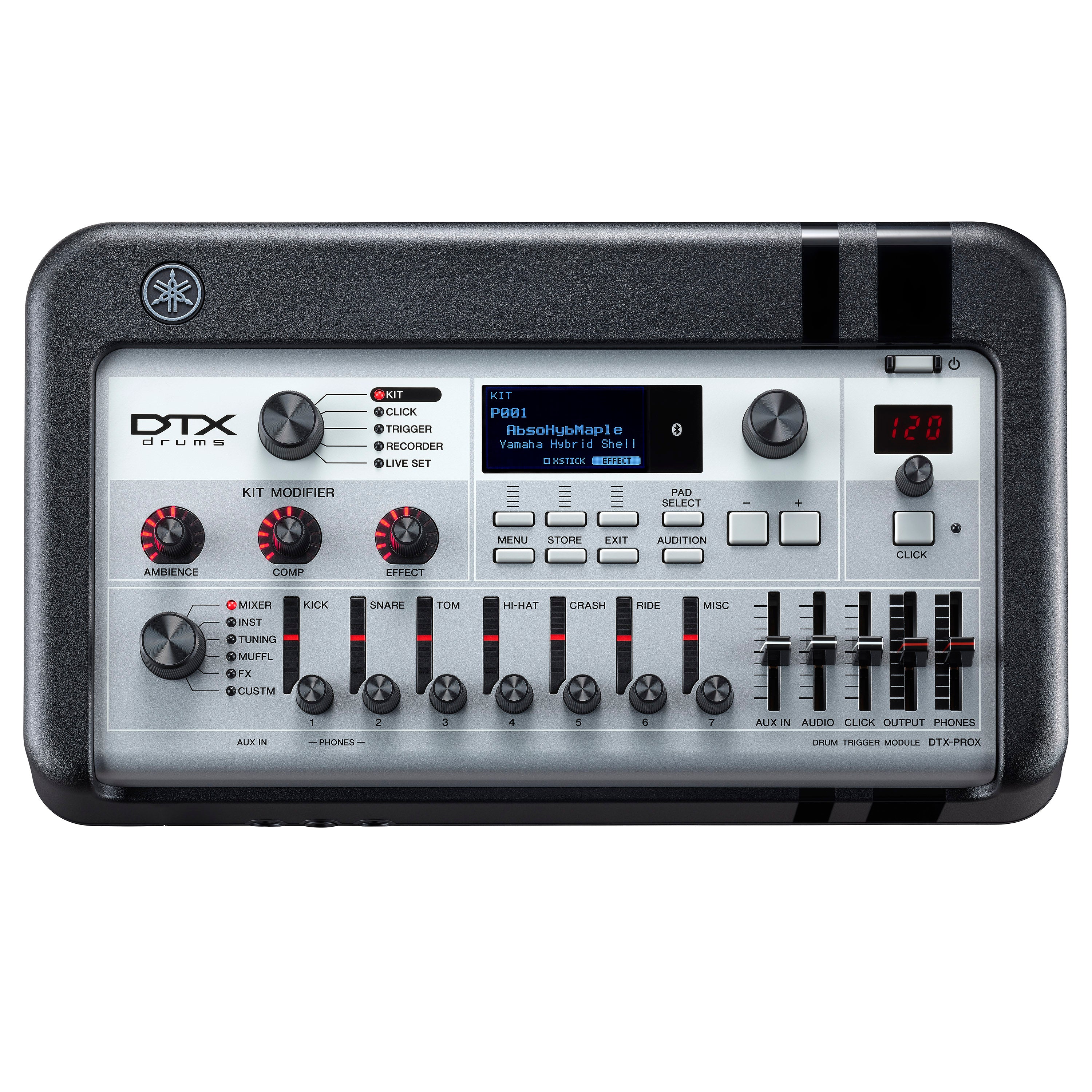 Yamaha DTX8K-M PROX Electronic Drum Set - Black Forest