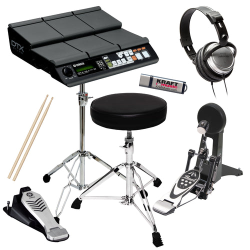 Yamaha DTX-Multi 12 Electronic Percussion Pad COMPLETE DRUM BUNDLE