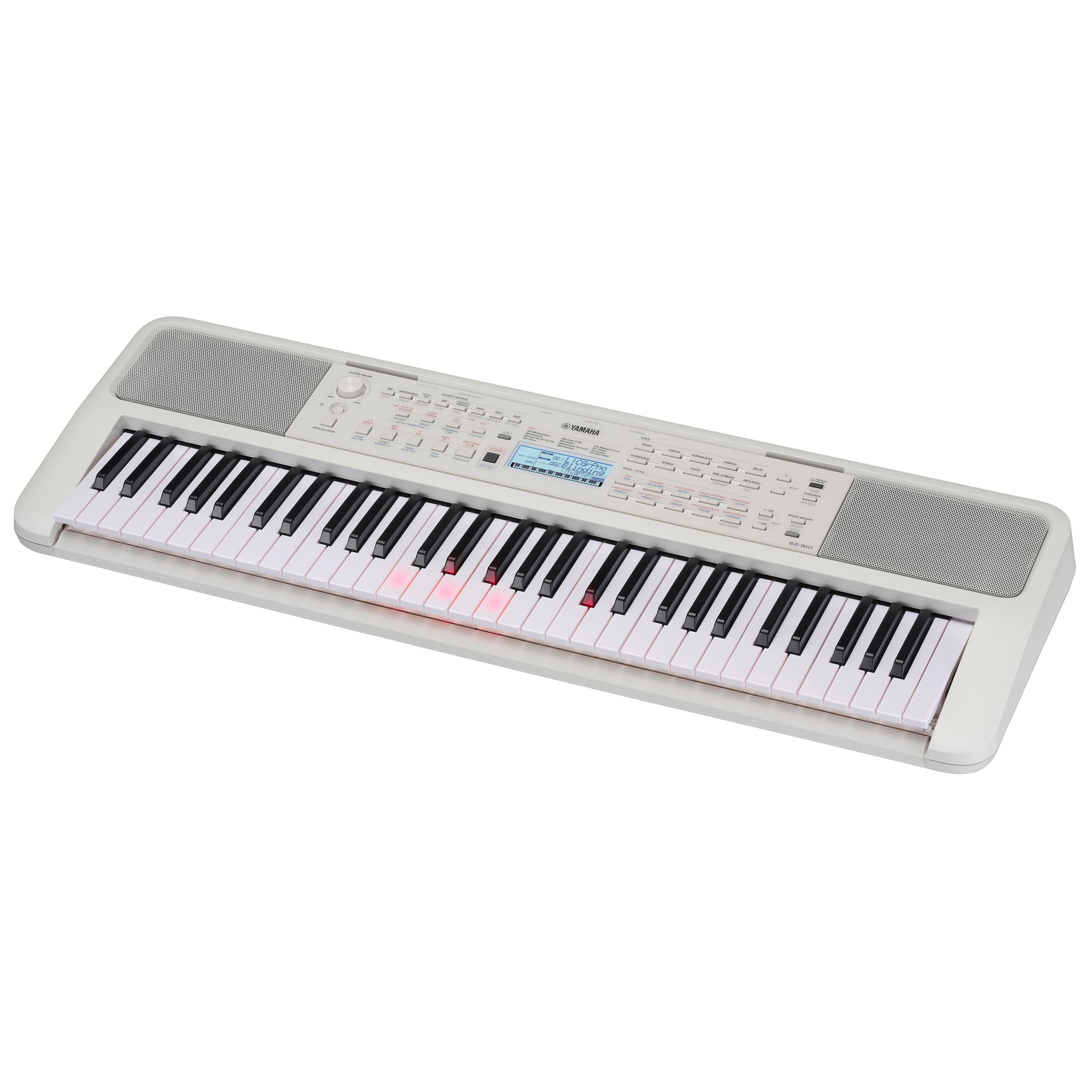 Yamaha EZ310 Portable Keyboard with Lighted Keys, View 2
