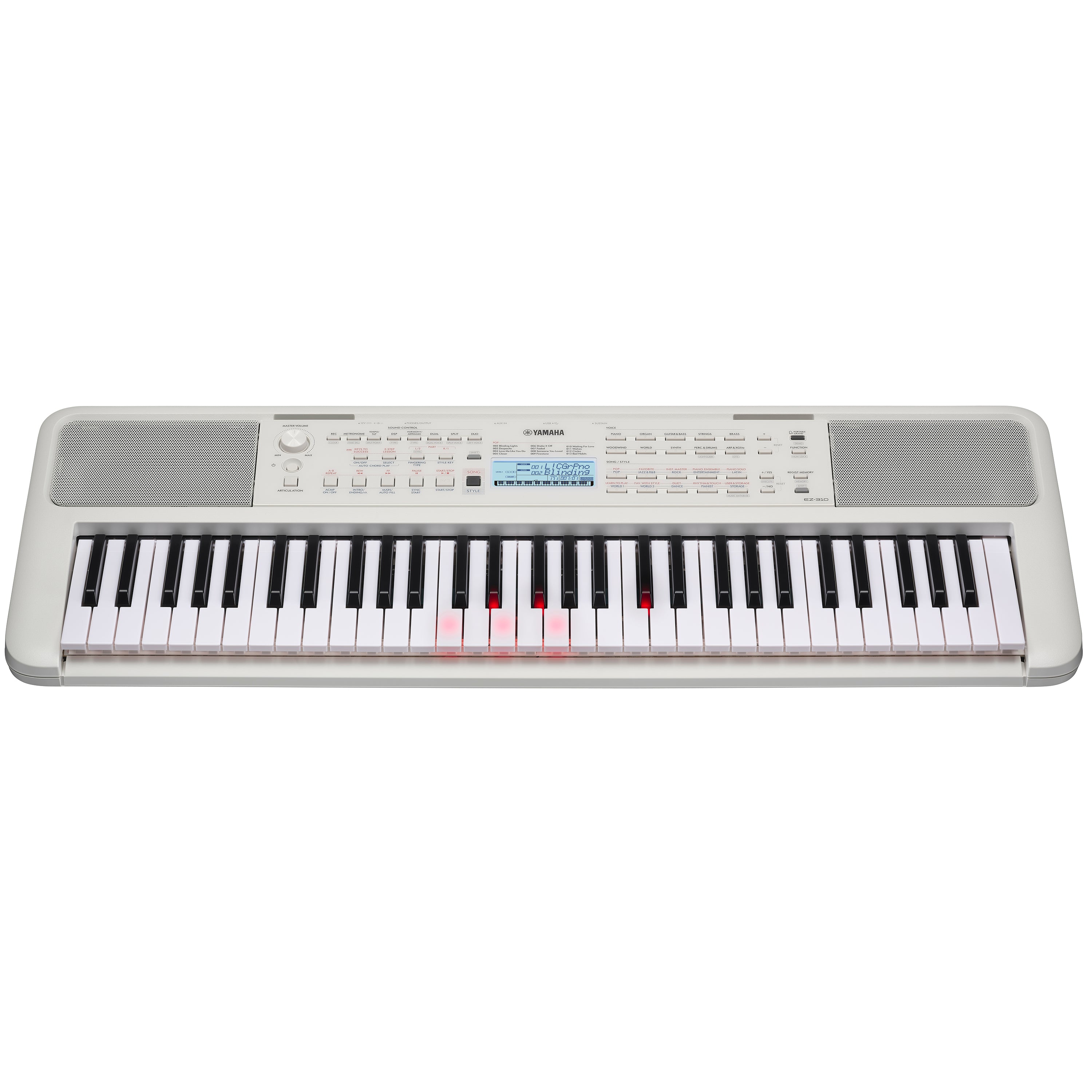 Yamaha EZ310 Portable Keyboard with Lighted Keys, View 5