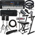 Collage image of the Yamaha Genos2 76-key Arranger Workstation Keyboard COMPLETE STAGE BUNDLE