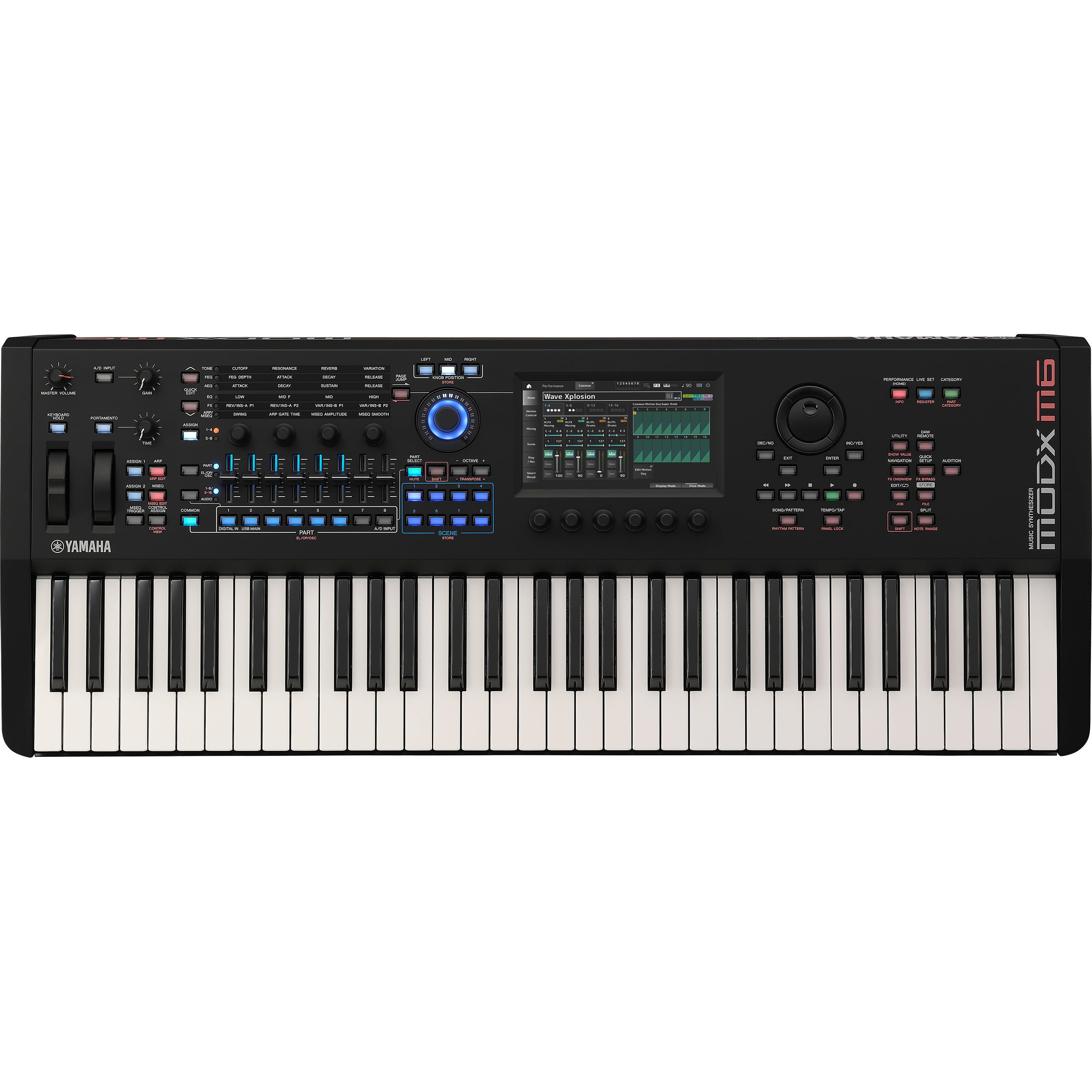 music gear 4 Yamaha MODX M6 61-Key Synthesizer
