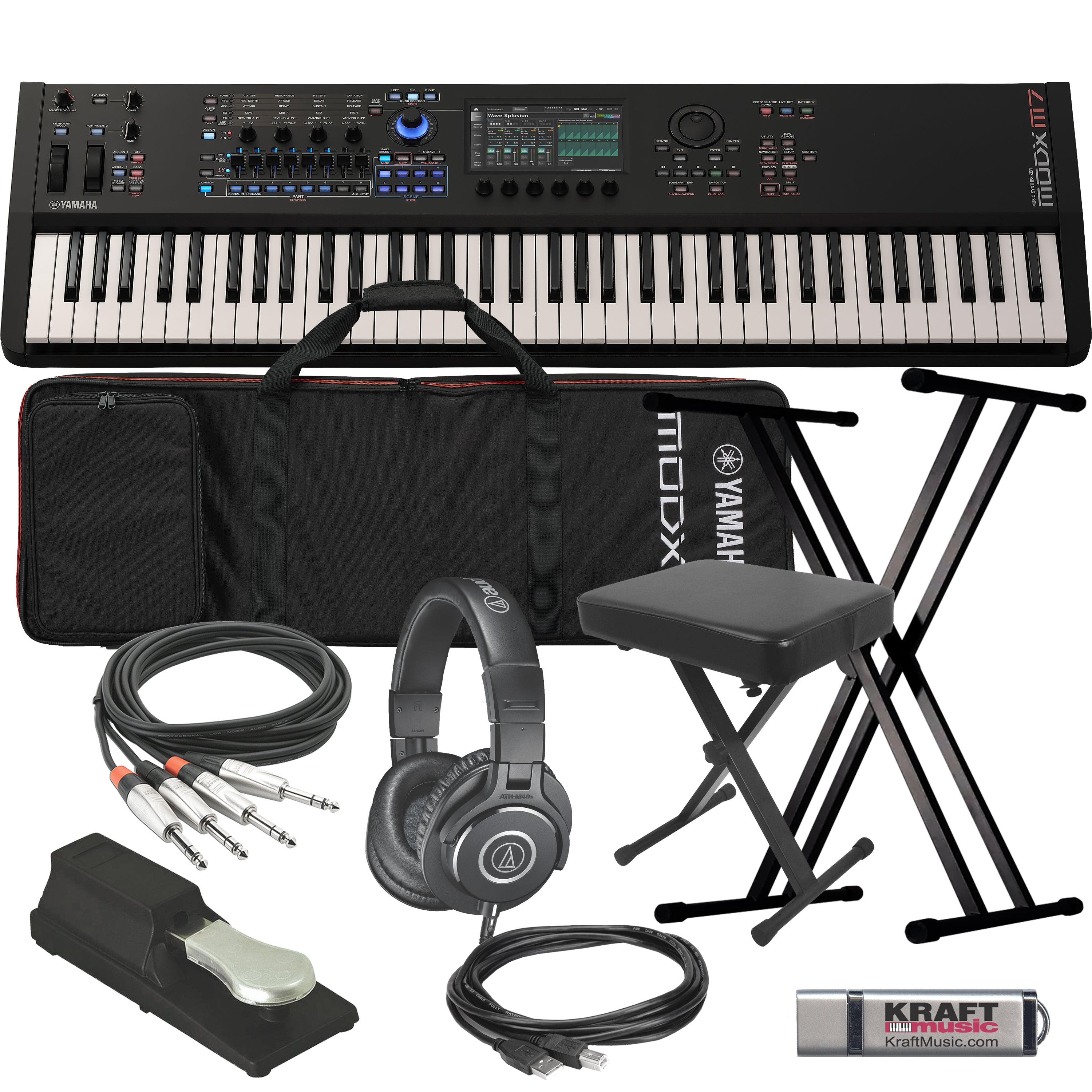 Yamaha MODX M7 Key Essentials Bundle | Save at Kraft Music