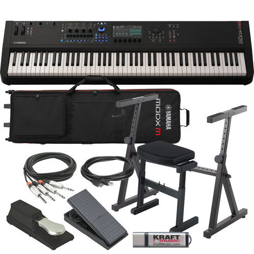 Yamaha MODX M8 88-Key Music Synthesizer STAGE RIG