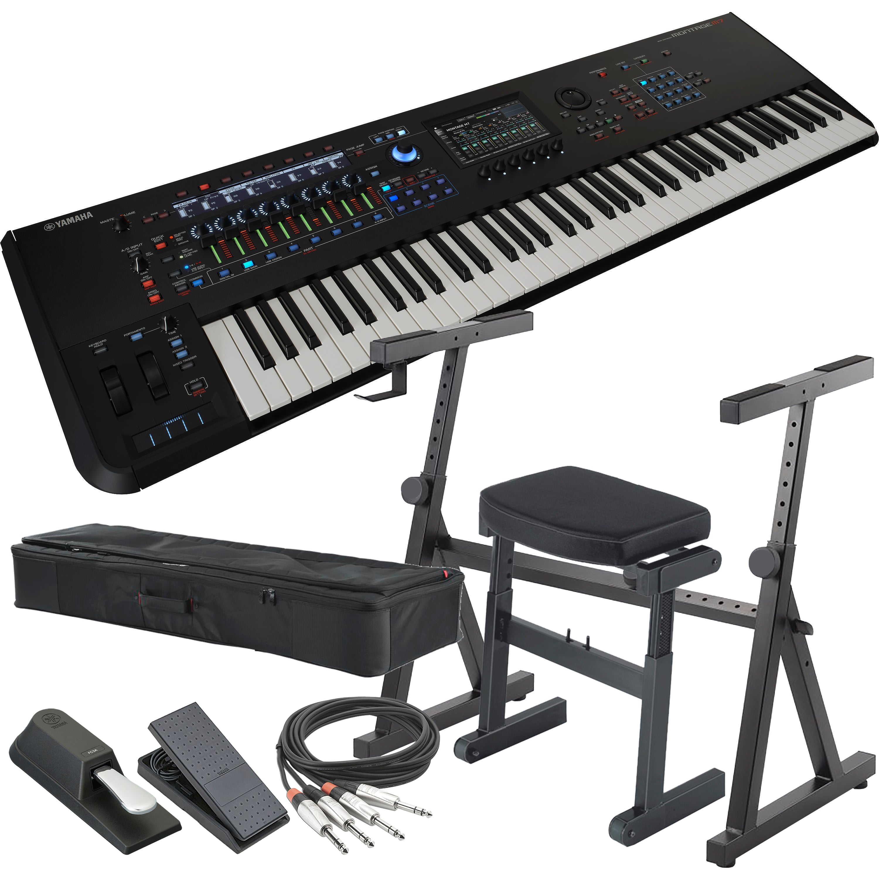 Yamaha Montage M7 Synthesizer KEY ESSENTIALS BUNDLE – Kraft Music