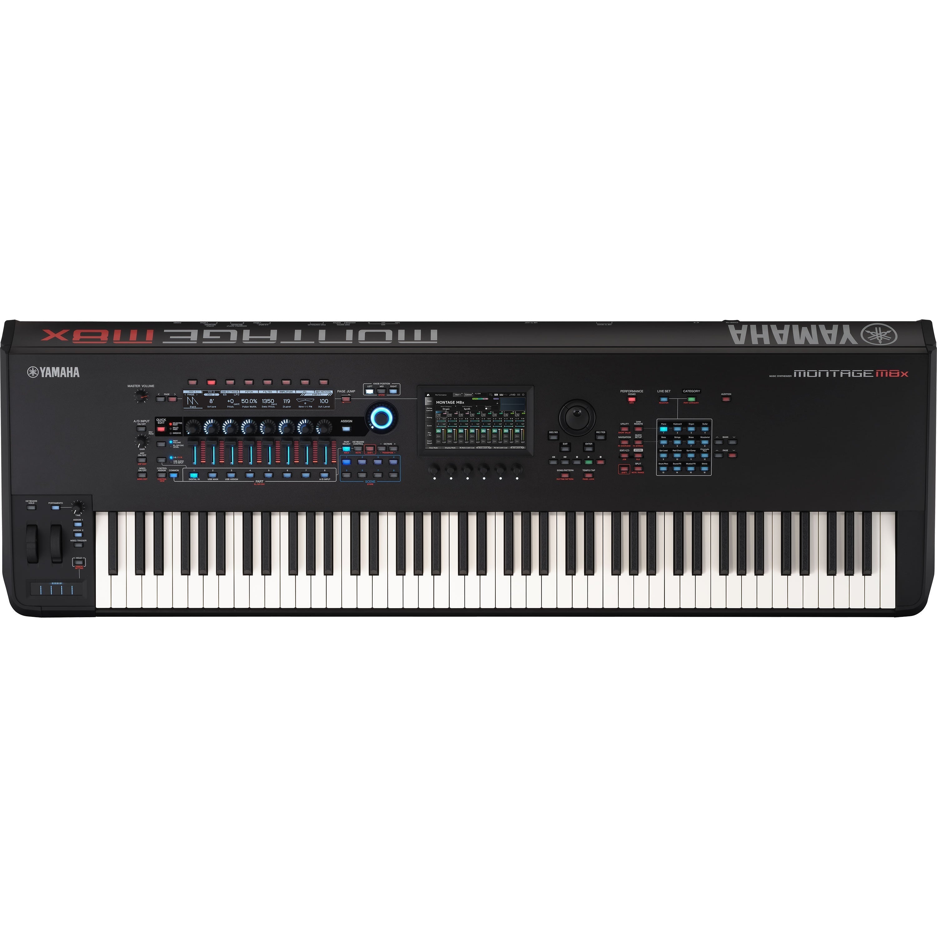 Yamaha Montage M8x Synthesizer STAGE RIG – Kraft Music Yamaha Montage M8x Synthesizer STAGE RIG – Kraft Music