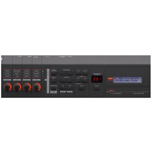 Yamaha MX49 Music Synthesizer - control panel 1