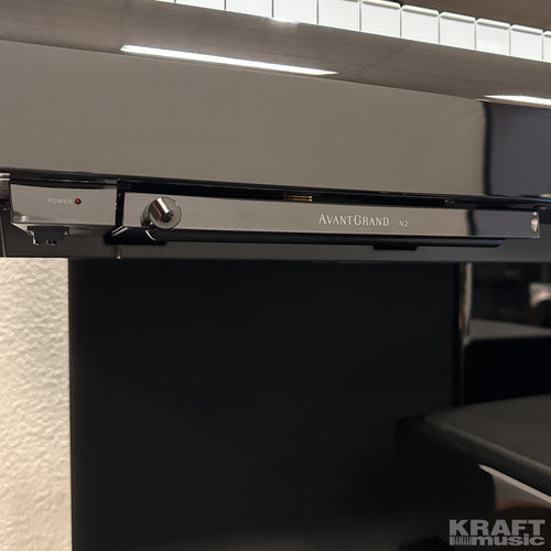 Yamaha AvantGrand N2 Hybrid Piano - Polished Ebony - controls