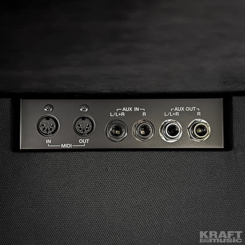 Yamaha AvantGrand N2 Hybrid Piano - Polished Ebony - inputs and outputs