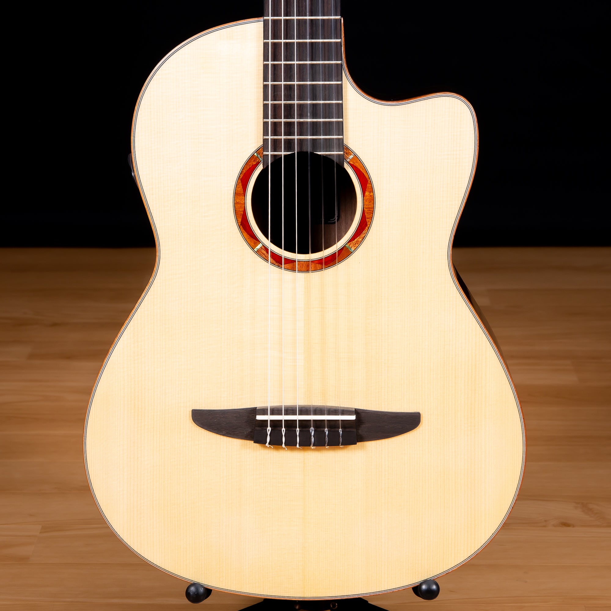 Yamaha NCX5 Classical Acoustic-Electric Guitar - Natural view 1