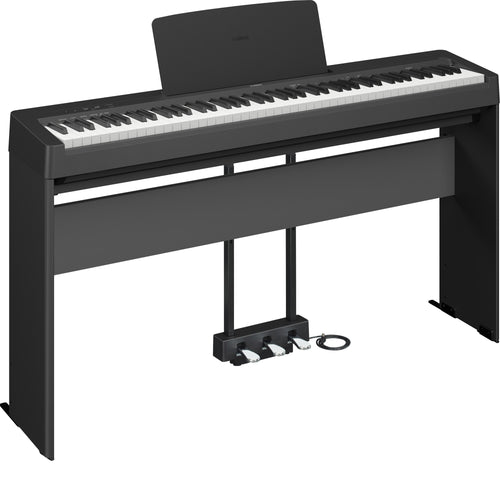 Collage image of the Yamaha P-143 Digital Piano - Black HOME PAK
