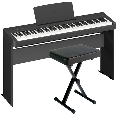 Yamaha P-145BT Digital Piano - Black HOME PAK