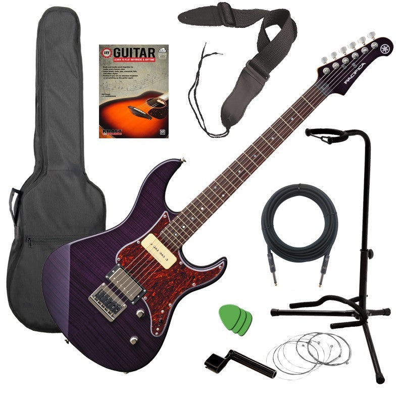 Yamaha Pacifica PAC611HFM Electric Guitar -Trans Purple GUITAR