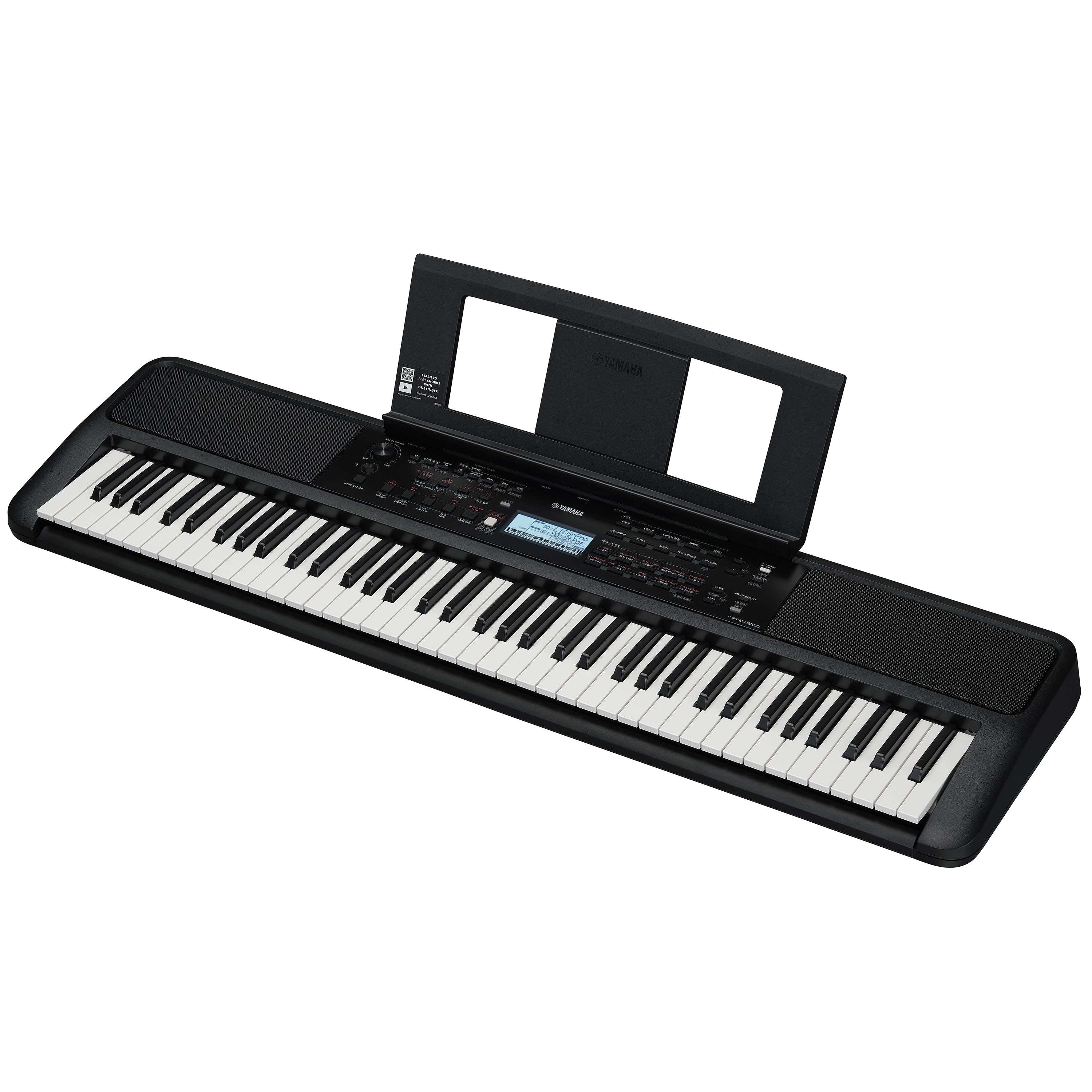 Yamaha PSRE320 Portable Keyboard, View 1