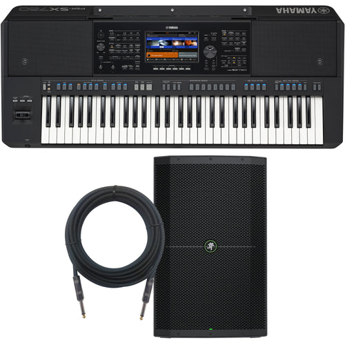 Yamaha PSR-SX720 61-key Arranger Keyboard MONITOR KIT