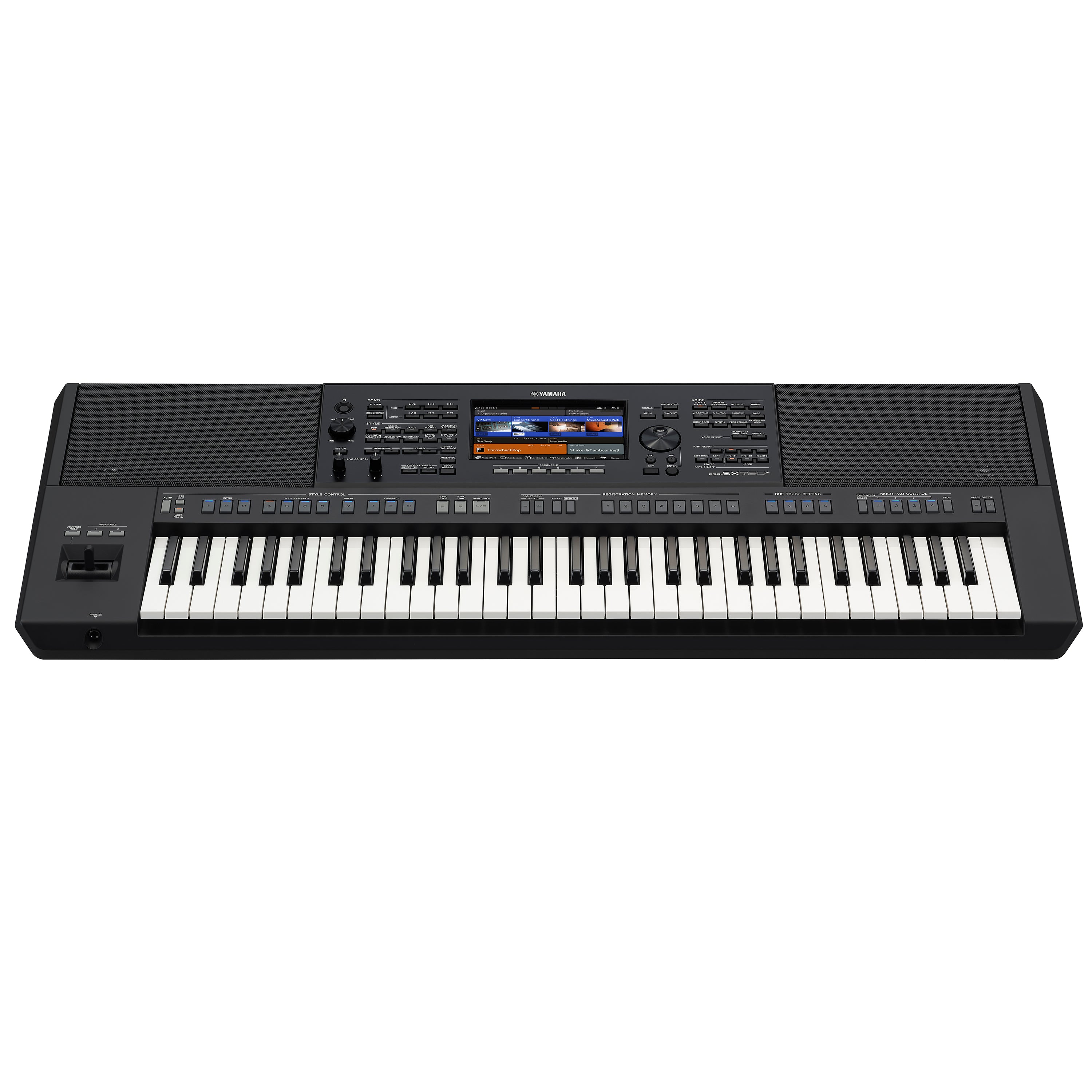 Yamaha PSR-SX720+ 61-key Arranger Keyboard MONITOR KIT – Kraft Music