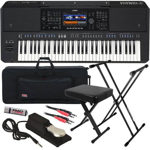 Yamaha PSR-SX720 61-key Arranger Keyboard STAGE KIT