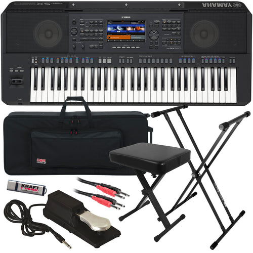 Yamaha PSR-SX920 61-key Arranger Keyboard STAGE KIT