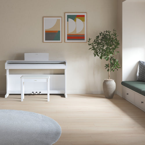 Yamaha Arius YDP-146 Digital Piano - White, View 9
