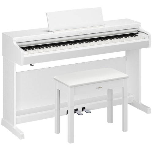Yamaha Arius YDP-166 Digital Piano - White, View 1