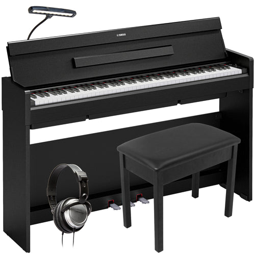 Yamaha Arius YDP-S36 Digital Piano - Black COMPLETE HOME BUNDLE