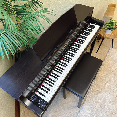 Yamaha Clavinova CLP-745 Digital Piano - Rosewood - top view