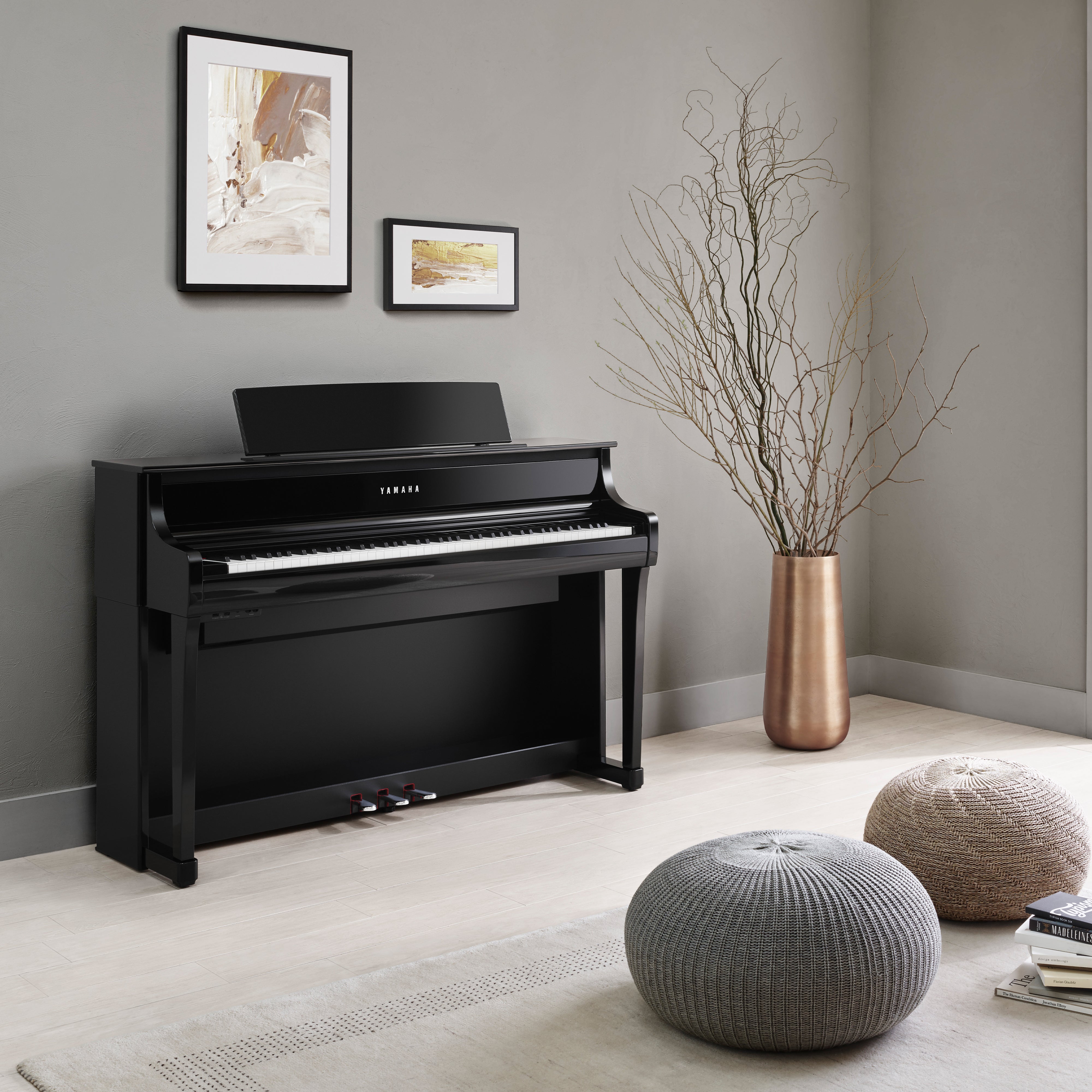 Yamaha Clavinova CLP-875 Digital Piano - Polished Ebony