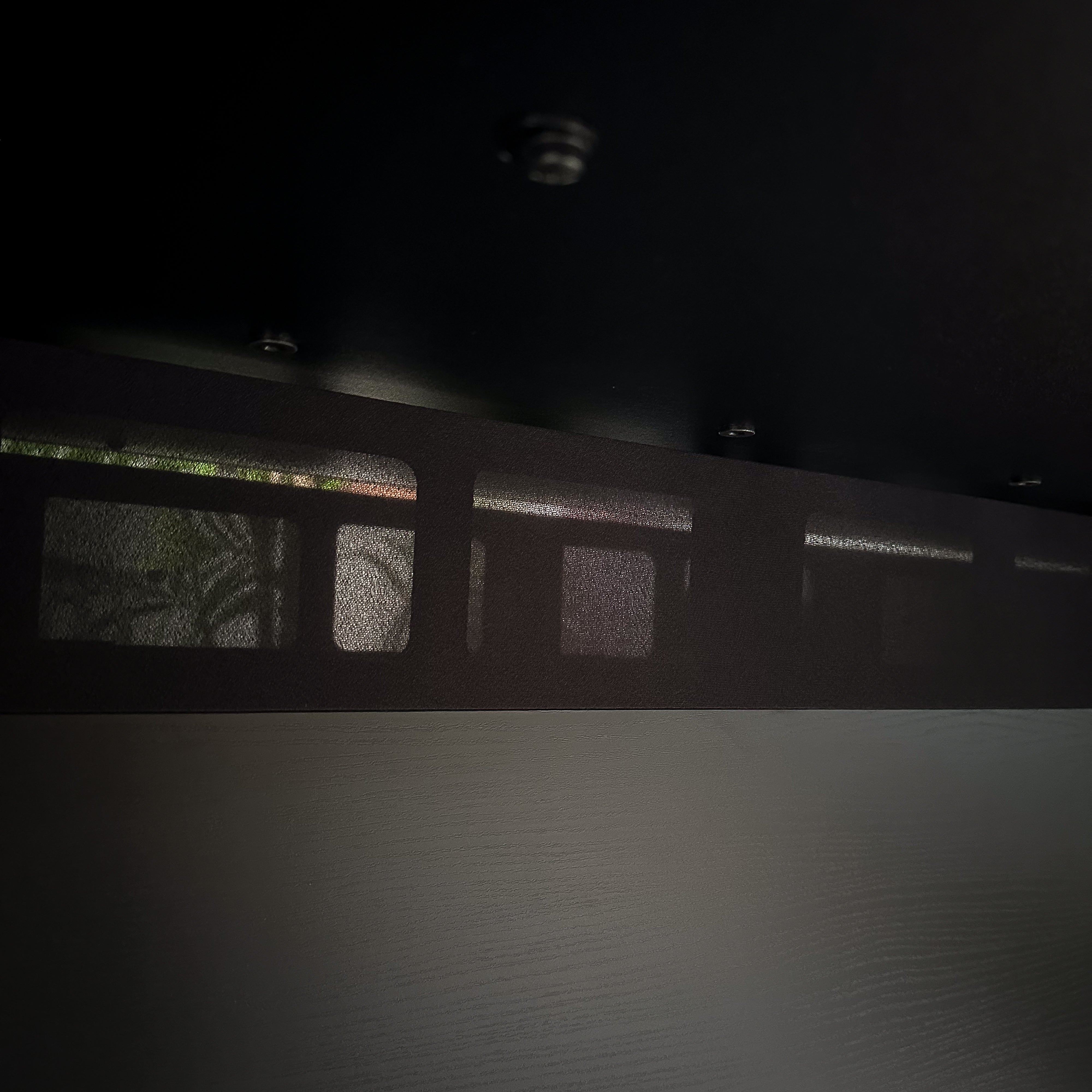 Yamaha Clavinova CLP-885 Digital Piano - Matte Black, lower speaker cover