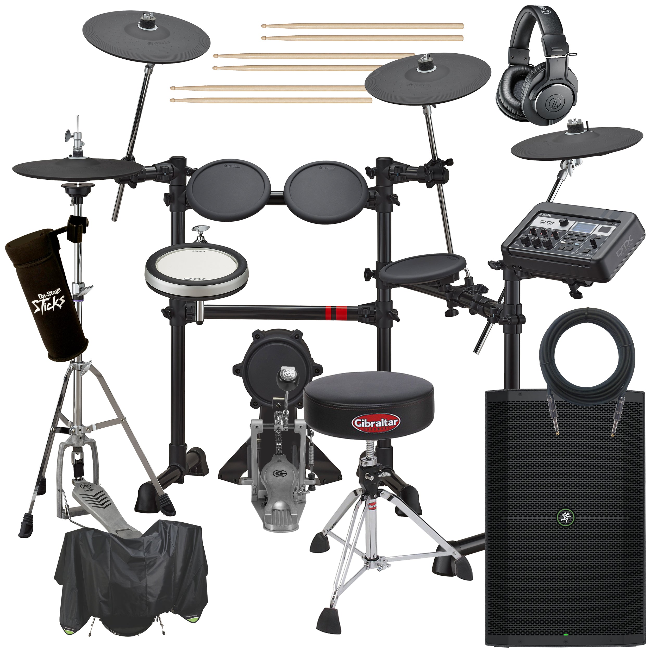 Yamaha DTX6K2-X Electronic Drum Set COMPLETE DRUM BUNDLE – Kraft Music