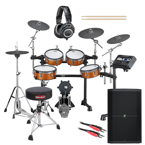 Yamaha DTX8K-M RW Electronic Drum Set - Real Wood COMPLETE DRUM BUNDLE