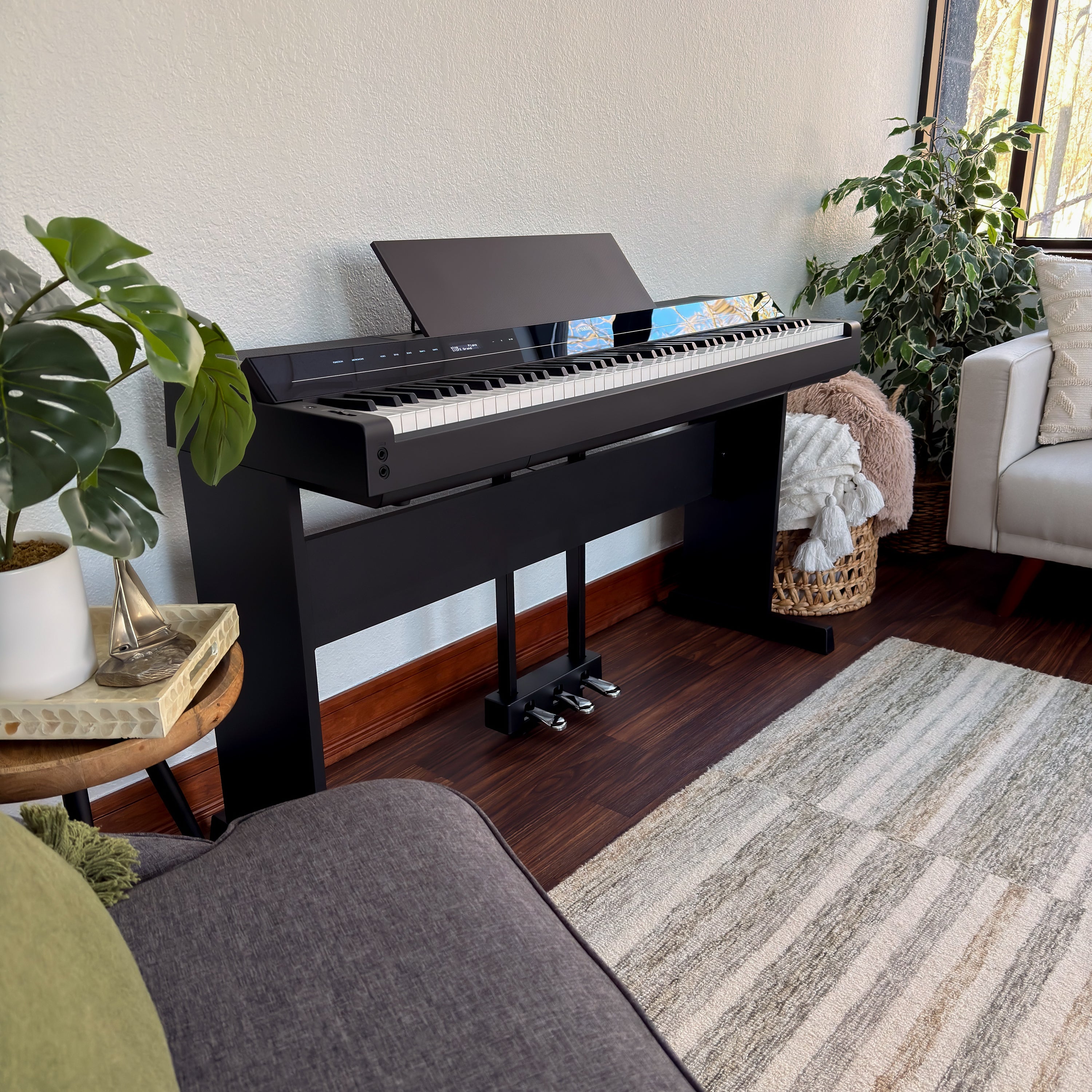 Yamaha P-S500 Digital Piano - Black HOME ESSENTIALS BUNDLE – Kraft