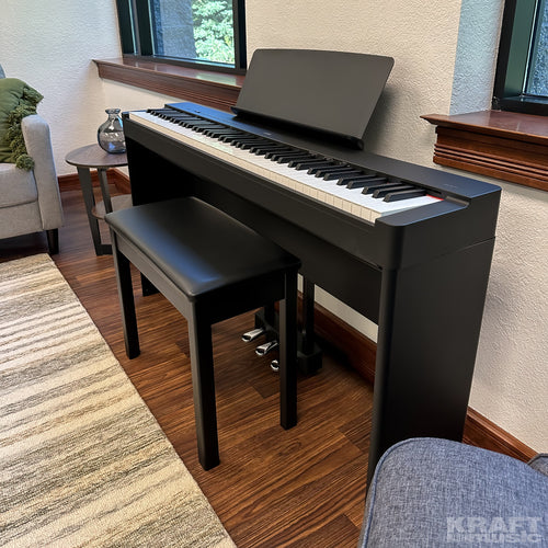 Yamaha P225B Digital Piano - Black, View 5