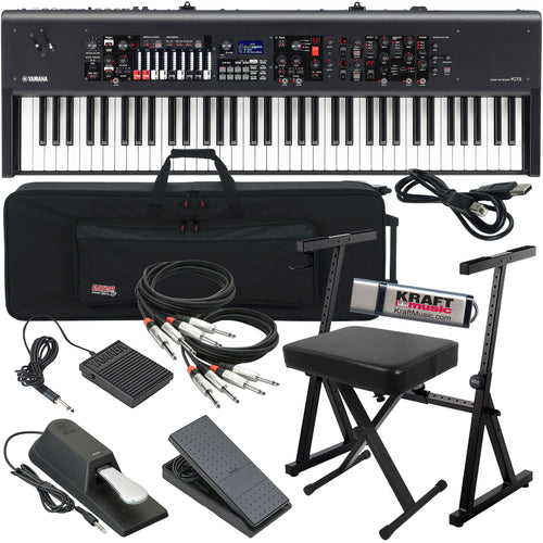 Yamaha YC73 73-Key Stage Keyboard and Organ STAGE RIG