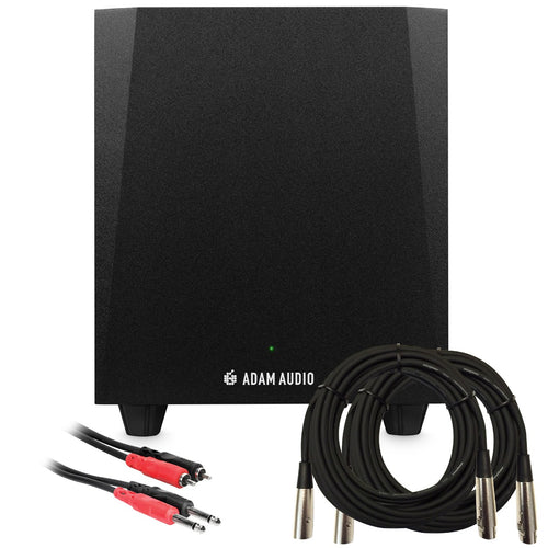 Collage of items in the ADAM Audio T10S 10" Powered Subwoofer CABLE KIT